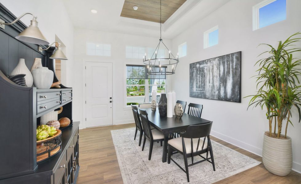 Furnished interior view inside a new home in Persimmon Park, Wesley Chapel (Image 10). Furnished interior view inside a new home in Persimmon Park, Wesley Chapel (Image 10).