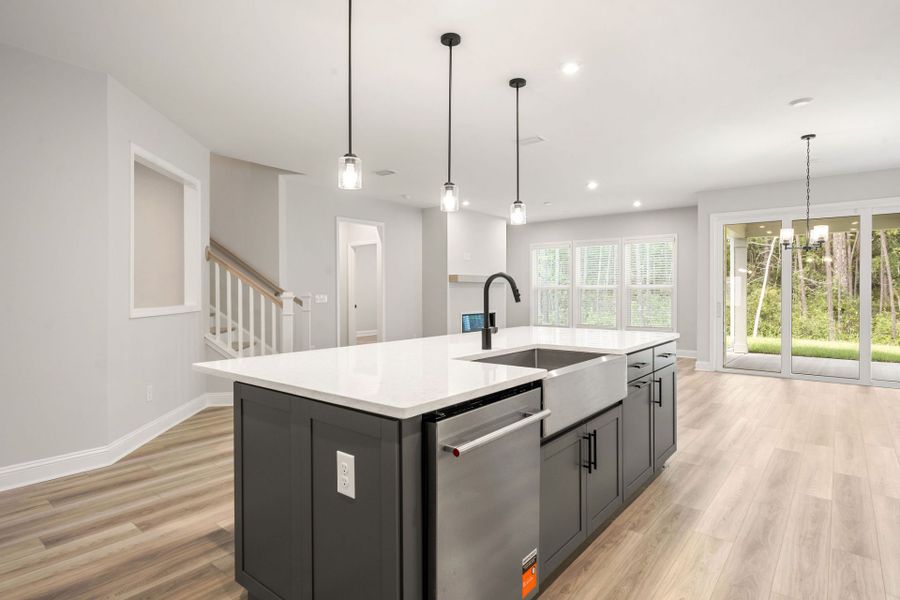 Furnished interior view inside a new home in Waterways, Richmond Hill (Image 15).