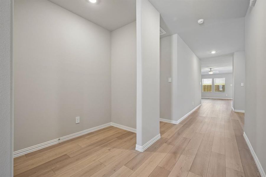 Spacious, unfurnished interior of a new home in Parks at Foster Crossing - Signature Series, Anna (Image 16). Spacious, unfurnished interior of a new home in Parks at Foster Crossing - Signature Series, Anna (Image 16).