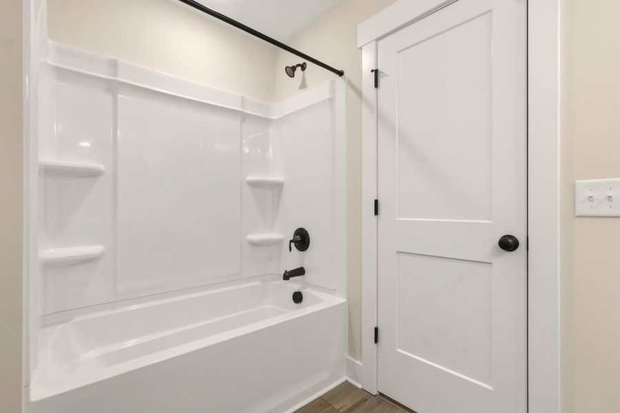 Close-up of interior finishes inside a home in Harbor Crossing, Greensboro (Image 19).