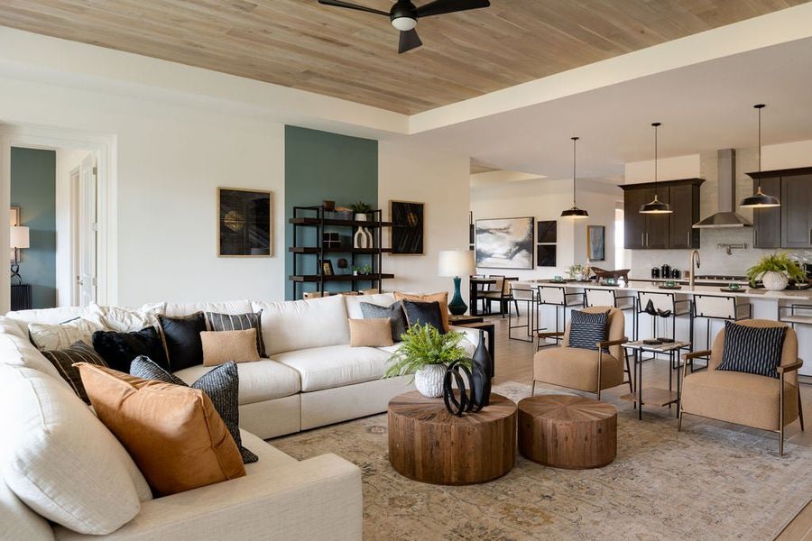 Representative furnished interior of a home built from the Patagonia by Park Square Residential in Leela Reserve, Tavares (Image 9). Representative furnished interior of a home built from the Patagonia by Park Square Residential in Leela Reserve, Tavares (Image 9).