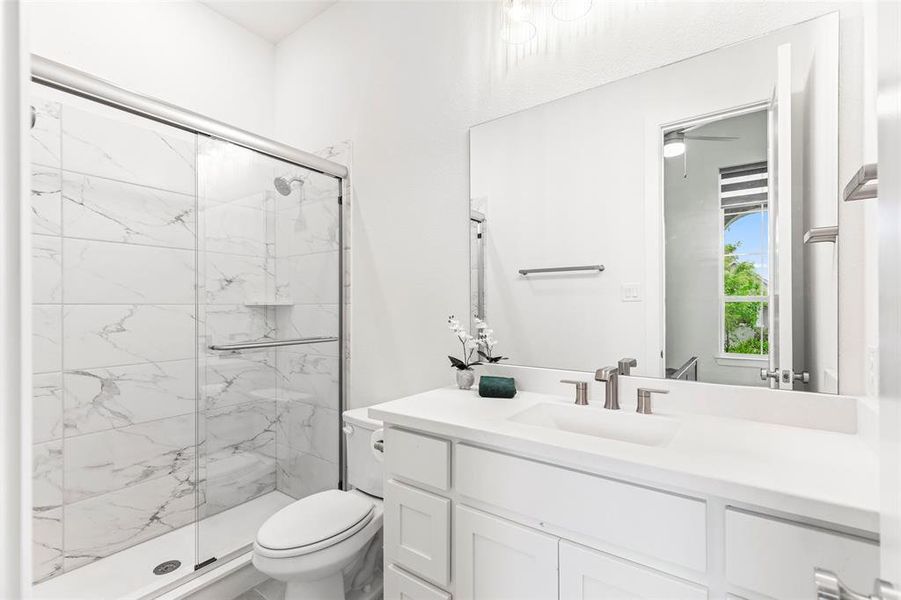 Furnished interior view inside a new home in , Prosper (Image 6).