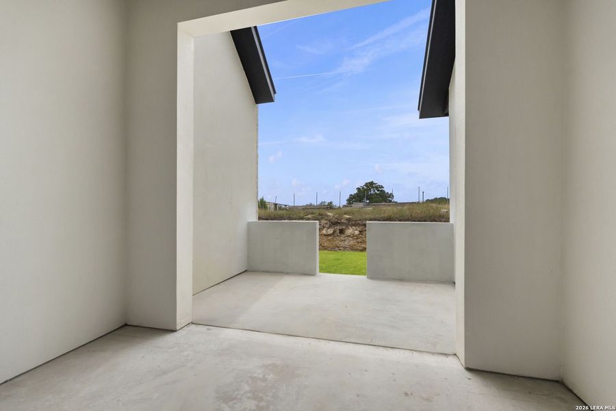 Exterior details and patio area of a home in , San Antonio (Image 34).