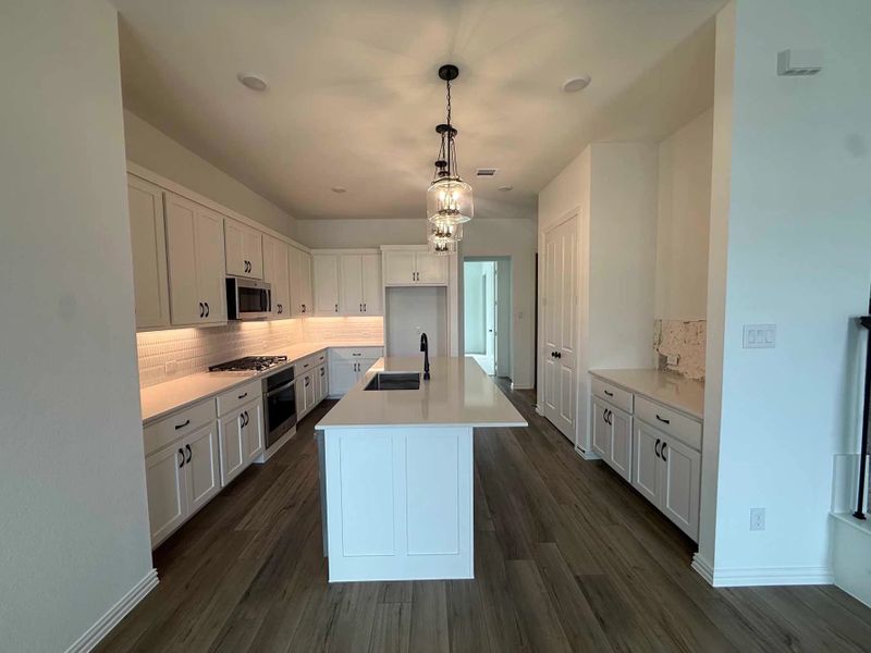 Kitchen Construction Progress featuring the Harmony Collection