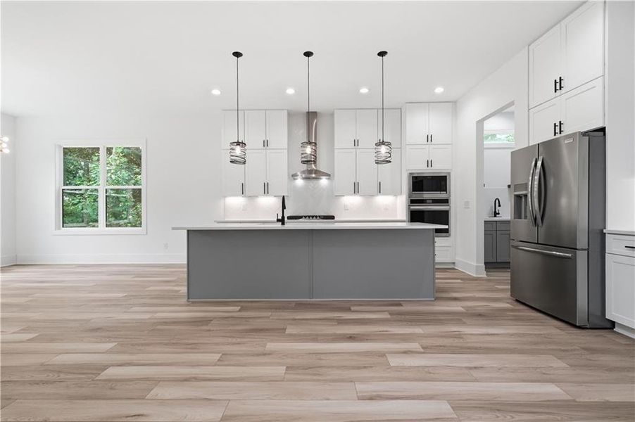 Furnished interior view inside a new home in , Jefferson (Image 6).