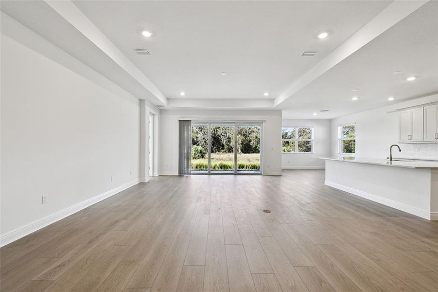 Spacious, unfurnished interior of a new home in Creeks Edge at Twin Rivers, Parrish (Image 34).