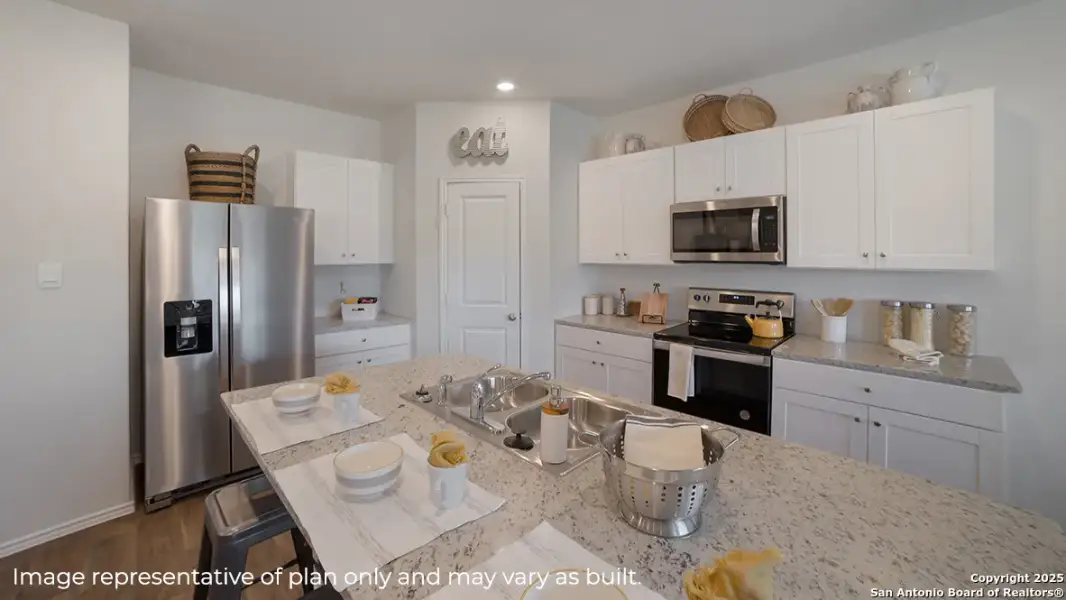 Furnished interior view inside a new home in , San Antonio (Image 18).