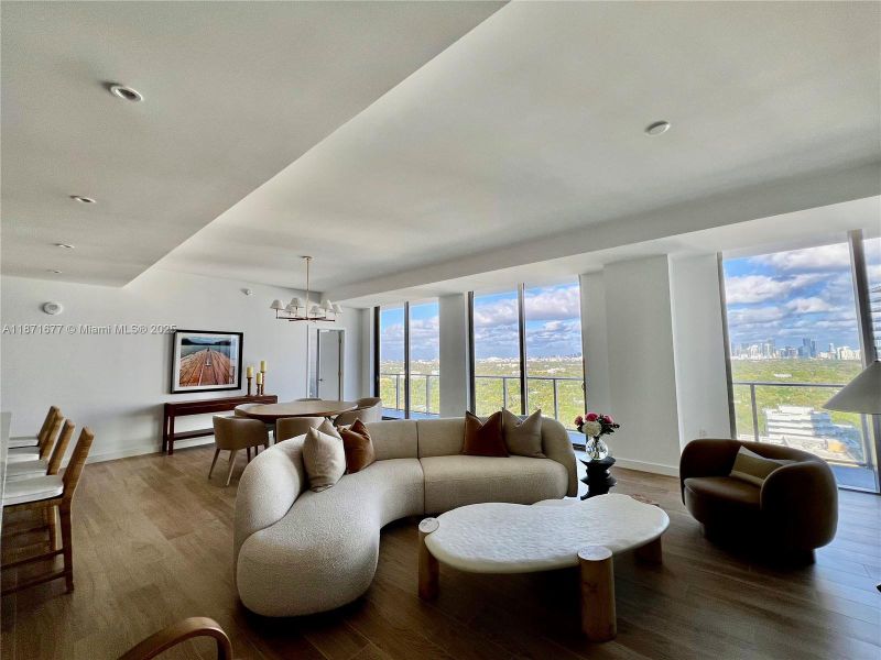 Furnished interior view inside a new home in Mr. C Residences, Miami (Image 14).