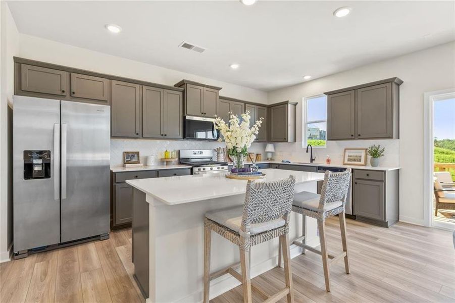 Furnished interior view inside a new home in Hawthorne Reserve, Dallas (Image 27).