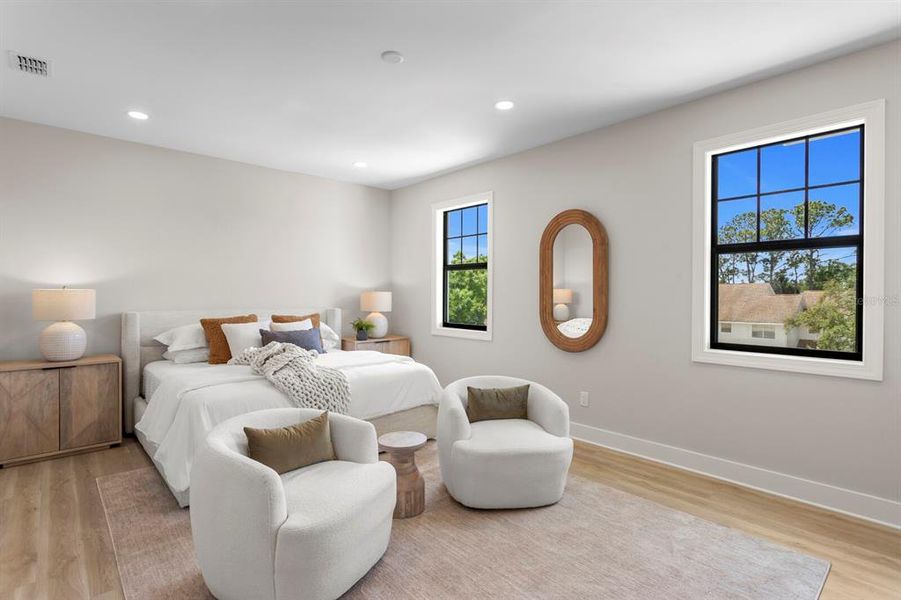 Furnished interior view inside a new home in , Tampa (Image 39).
