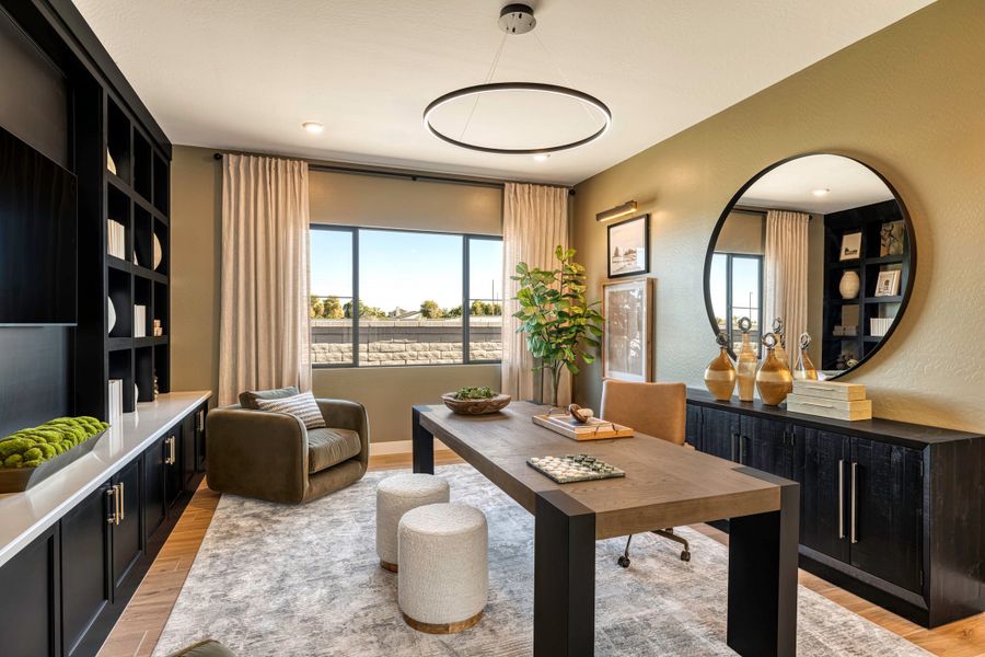 Representative furnished interior of a home built from the Lustre Plan 9003 by Tri Pointe Homes in Emberly, Gilbert (Image 25). Representative furnished interior of a home built from the Lustre Plan 9003 by Tri Pointe Homes in Emberly, Gilbert (Image 25).
