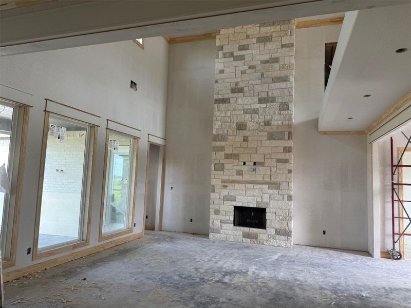 In-progress construction of a new home in , College Station, TX (Image 8).