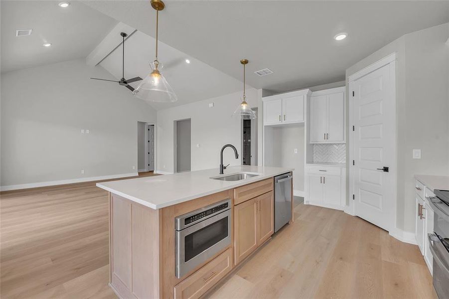 Furnished interior view inside a new home in Rosenthal Estates, Lorena (Image 10).