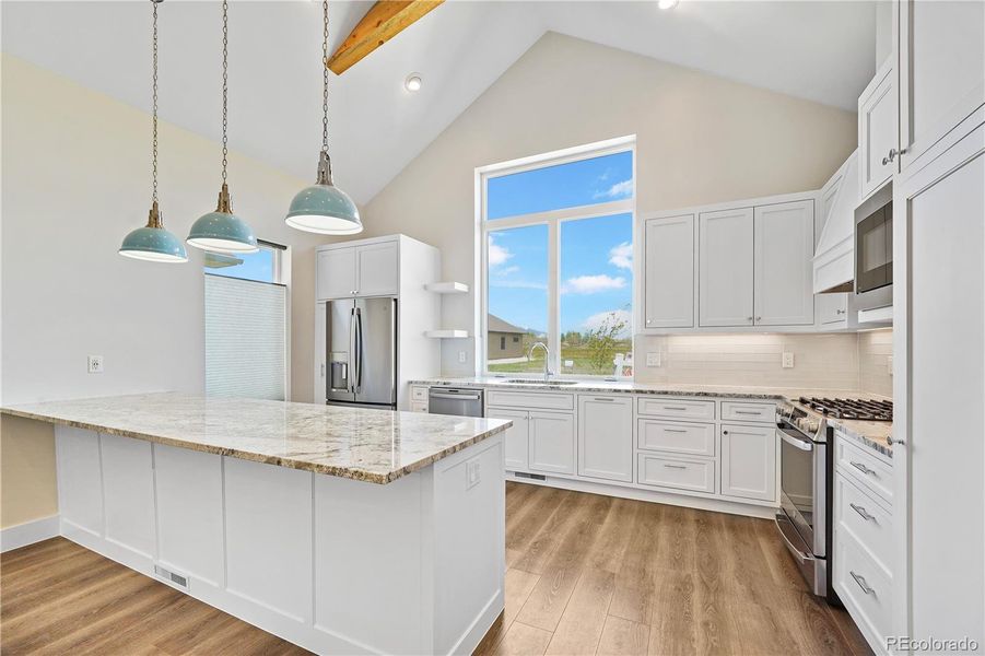 Furnished interior view inside a new home in , Salida (Image 5).