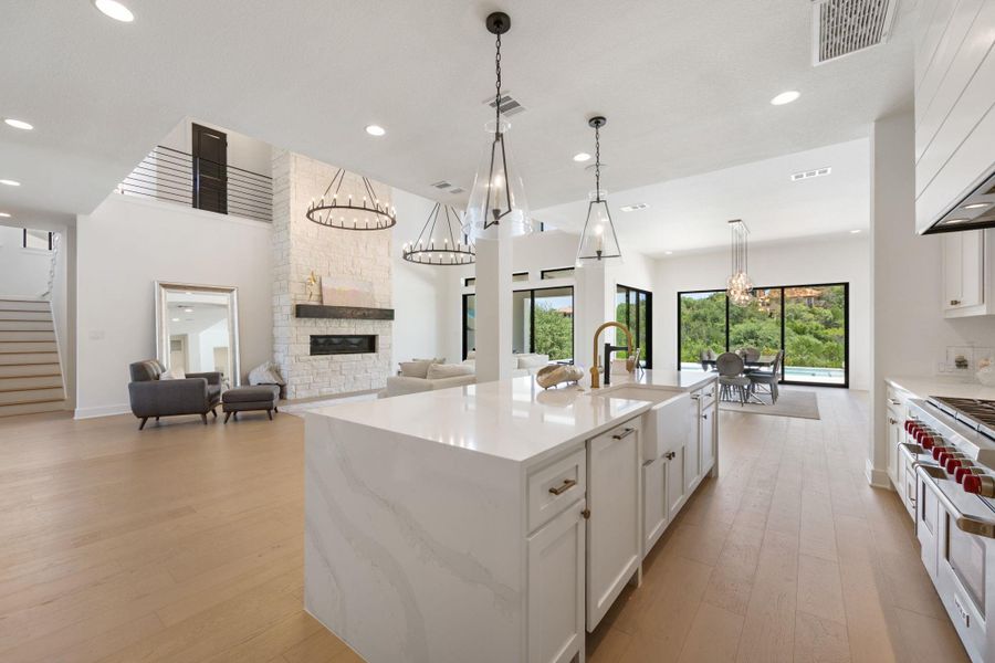 Furnished interior view inside a new home in , Austin (Image 32).