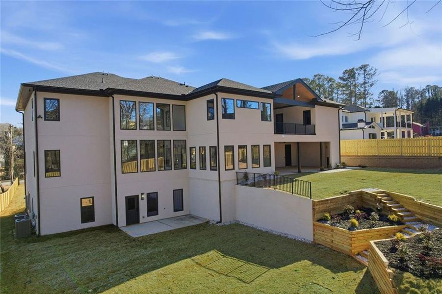 Exterior details and patio area of a home in , Lawrenceville (Image 38). Exterior details and patio area of a home in , Lawrenceville (Image 38).