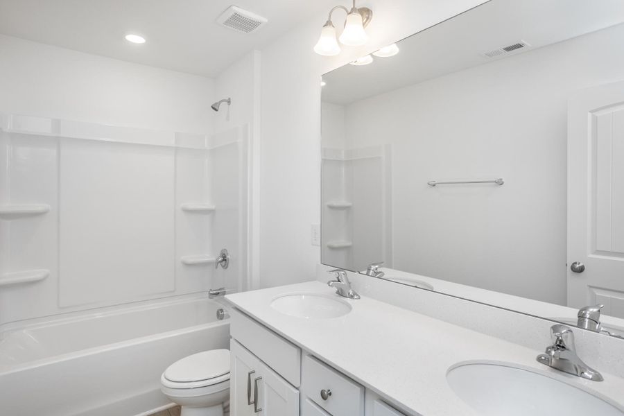 Furnished interior view inside a new home in Enclave at Traditions Townhomes, Wake Forest (Image 10).