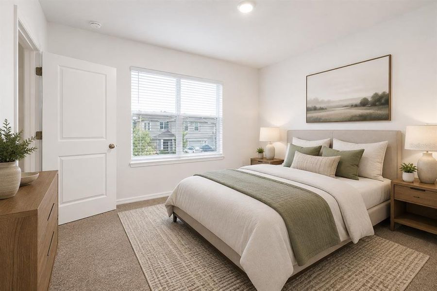 Furnished interior view inside a new home in Deerbrook, Land O' Lakes (Image 24).