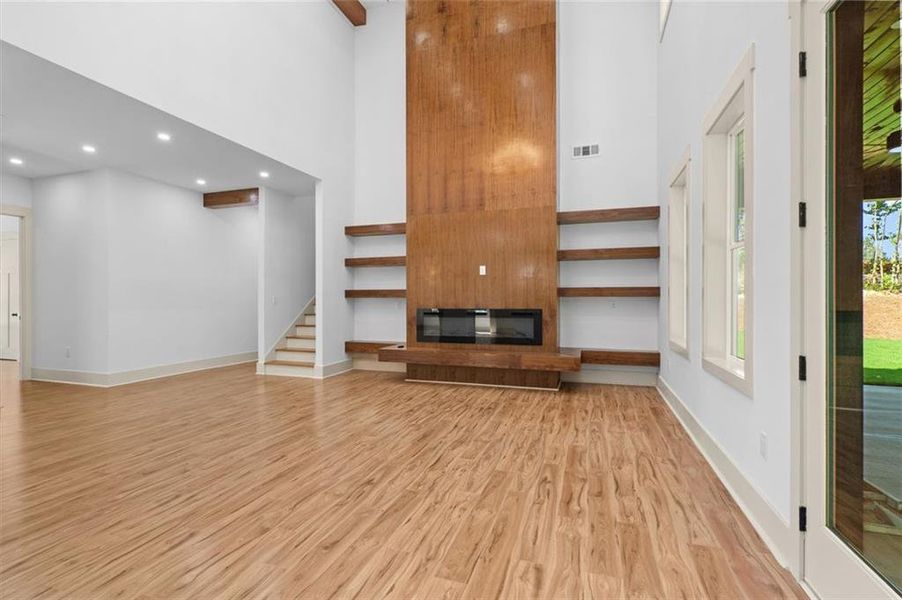 Spacious, unfurnished interior of a new home in , Powder Springs (Image 38). Spacious, unfurnished interior of a new home in , Powder Springs (Image 38).