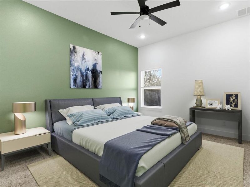 Furnished interior view inside a new home in , West Tawakoni (Image 13).