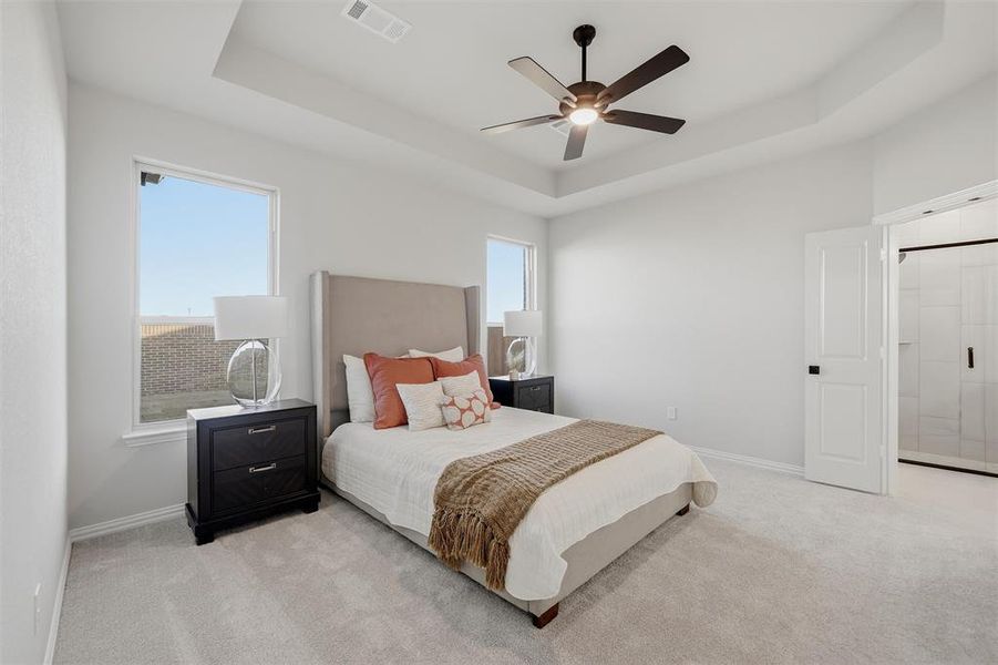 Furnished interior view inside a new home in Morningstar, Aledo (Image 14).