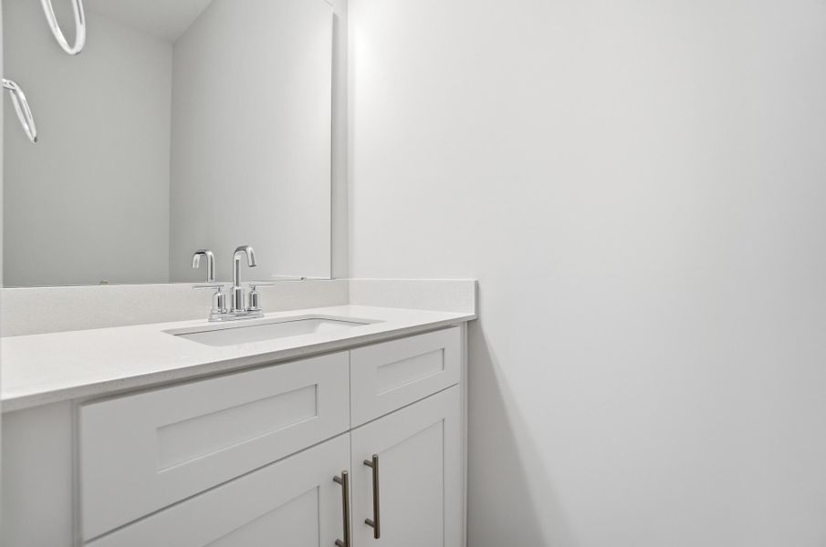 Close-up of interior finishes inside a home in Harrisburg Village Townhomes, Harrisburg (Image 21).