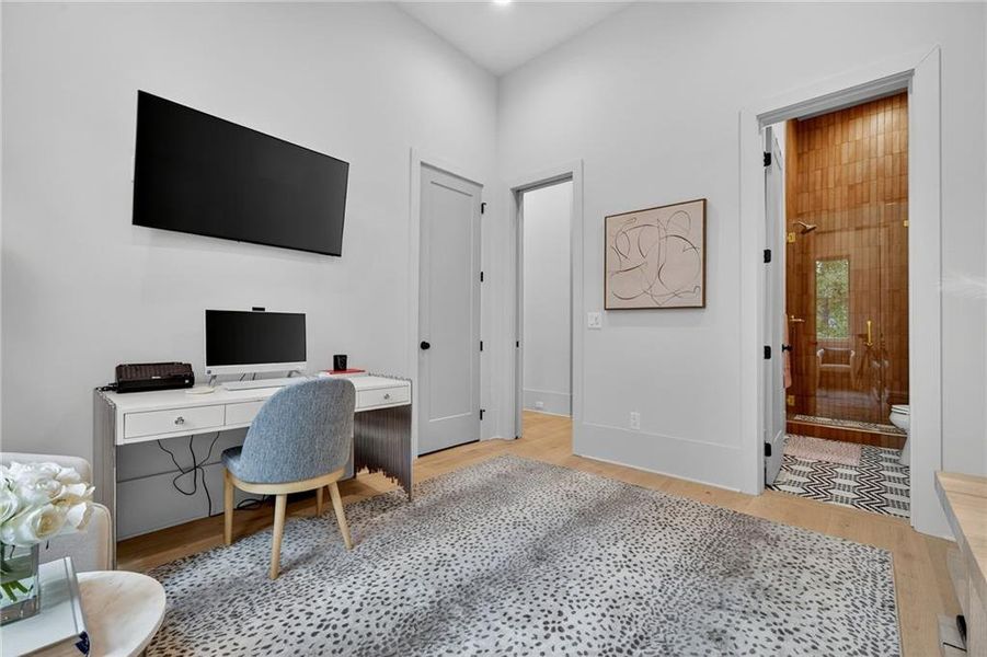 Furnished interior view inside a new home in , Atlanta (Image 30). Furnished interior view inside a new home in , Atlanta (Image 30).