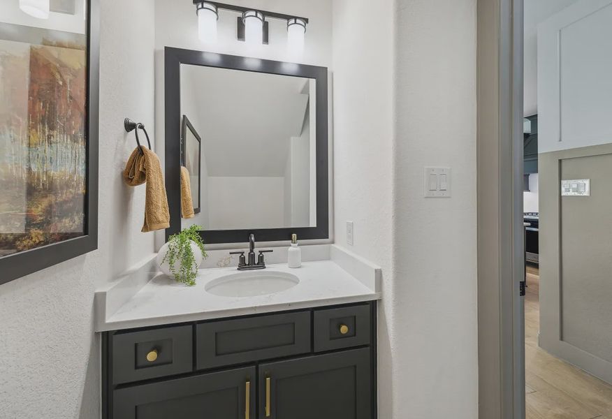 Plan 3059 powder room - staged - 16 of 20