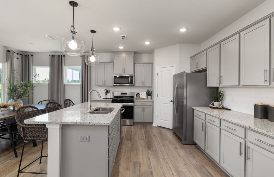 Representative furnished interior of a home built from the Murray by Pulte Homes in Wimberly, Angier (Image 14). Representative furnished interior of a home built from the Murray by Pulte Homes in Wimberly, Angier (Image 14).