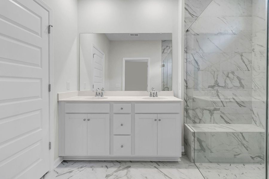 Furnished interior view inside a new home in Horizons at Summers Corner | 55+: The Cottages, Summerville (Image 12). Furnished interior view inside a new home in Horizons at Summers Corner | 55+: The Cottages, Summerville (Image 12).