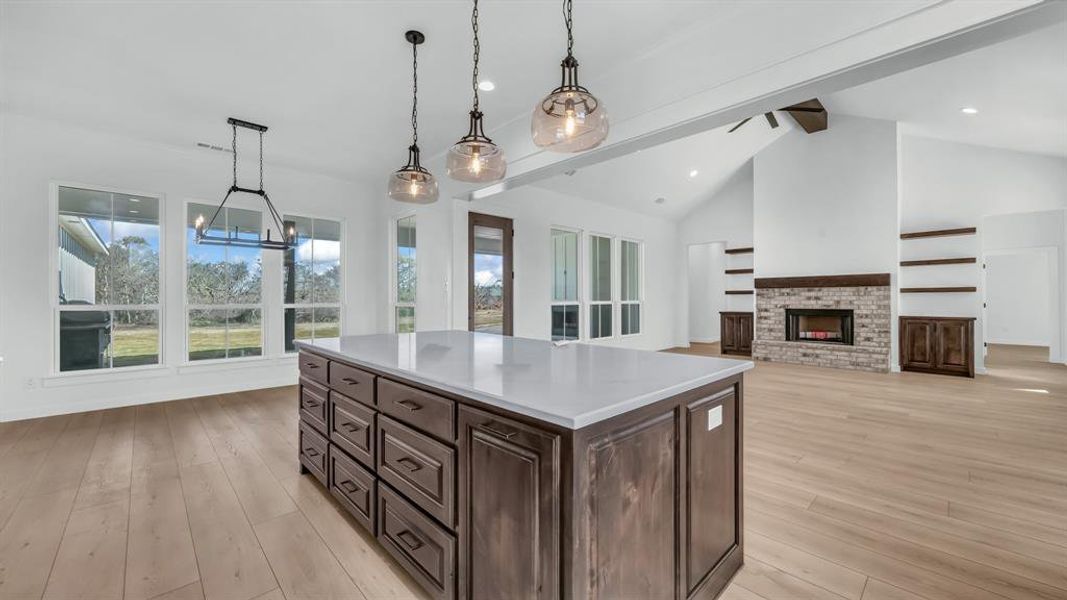 Furnished interior view inside a new home in Echo Grove, Poolville (Image 9).
