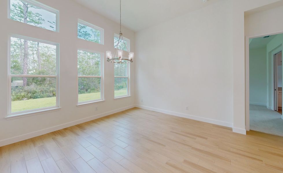 Spacious, unfurnished interior of a new home in Woodhaven, Port Orange (Image 27).