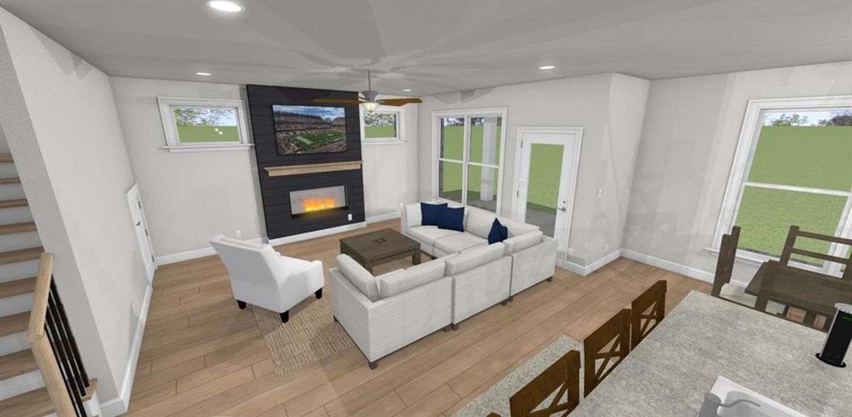 Furnished interior view inside a new home in , Sherman (Image 14). Furnished interior view inside a new home in , Sherman (Image 14).