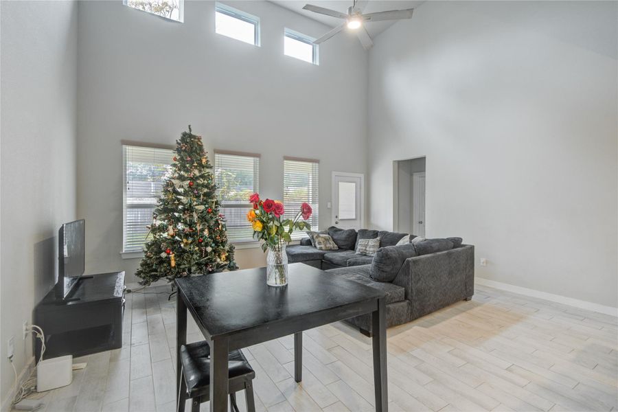 Furnished interior view inside a new home in Breckenridge Park, Rosenberg (Image 28). Furnished interior view inside a new home in Breckenridge Park, Rosenberg (Image 28).