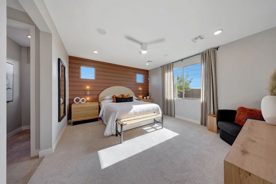 Representative furnished interior of a home built from the Slate by Mattamy Homes in Miravida, Surprise (Image 33).