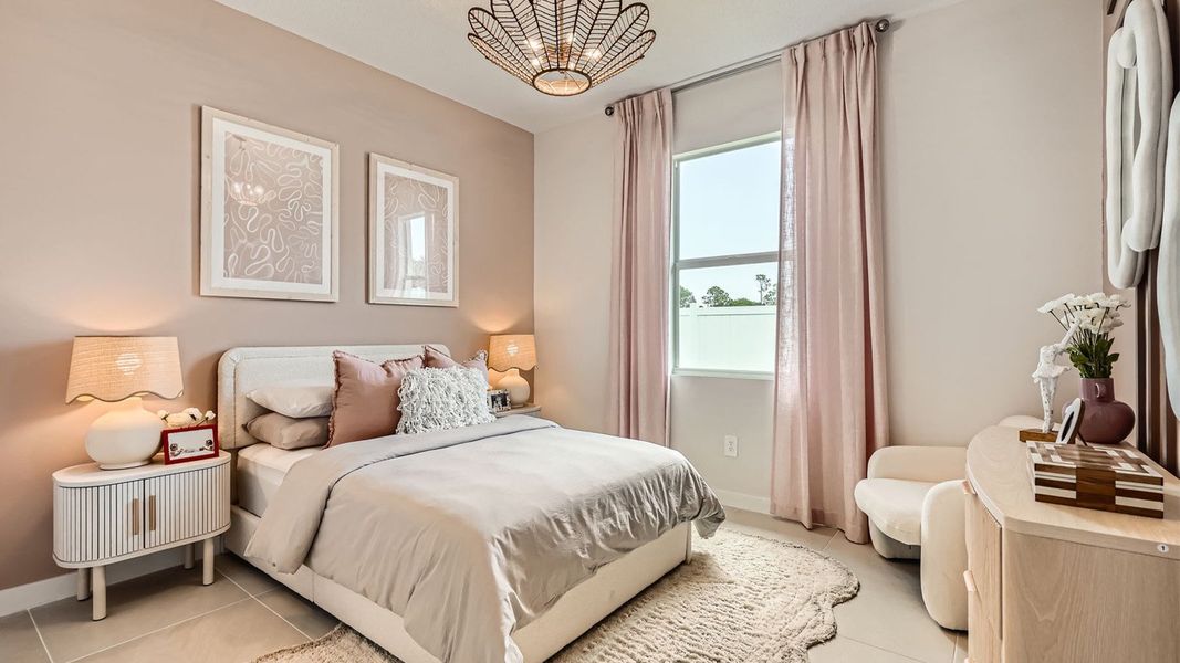 Furnished interior view inside a new home in Sandpiper Square, Stuart (Image 27).