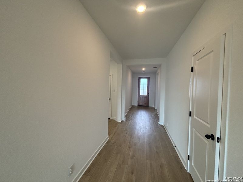 Spacious, unfurnished interior of a new home in The Heights at Saddlebrook Ranch 60's, Schertz (Image 24).