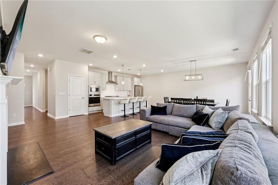 Furnished interior view inside a new home in Encore, Duluth (Image 9).