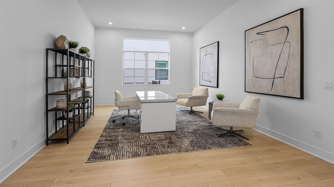 Spacious, unfurnished interior of a new home in L'Ambiance at Avenir, Palm Beach Gardens (Image 20).