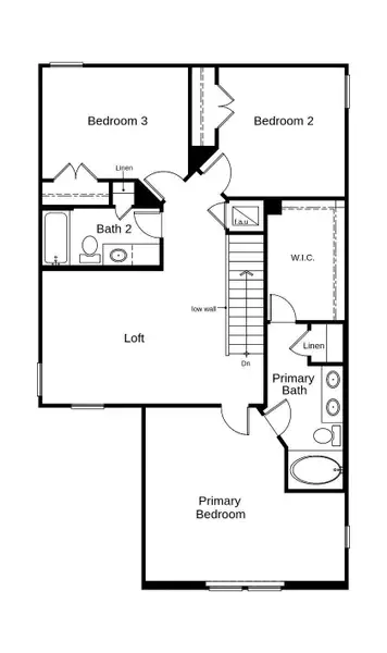 This floor plan features 3 bedrooms, 2 full baths, 1 half bath and over 1,900 square feet of living space. This floor plan features 3 bedrooms, 2 full baths, 1 half bath and over 1,900 square feet of living space.
