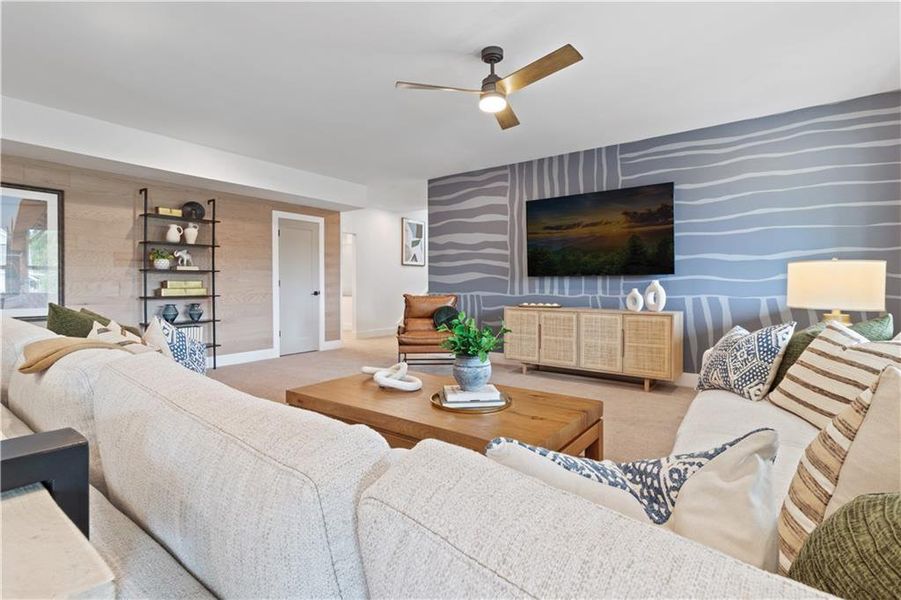 Furnished interior view inside a new home in Havencroft, Woodstock (Image 7).