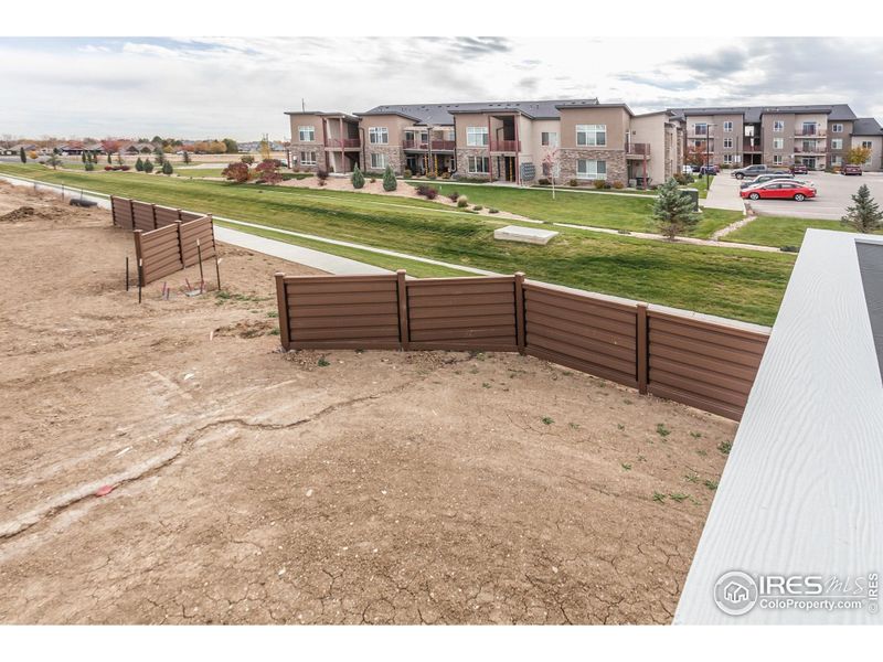 Exterior details and patio area of a home in Wilson Commons, Loveland (Image 1). Exterior details and patio area of a home in Wilson Commons, Loveland (Image 1).