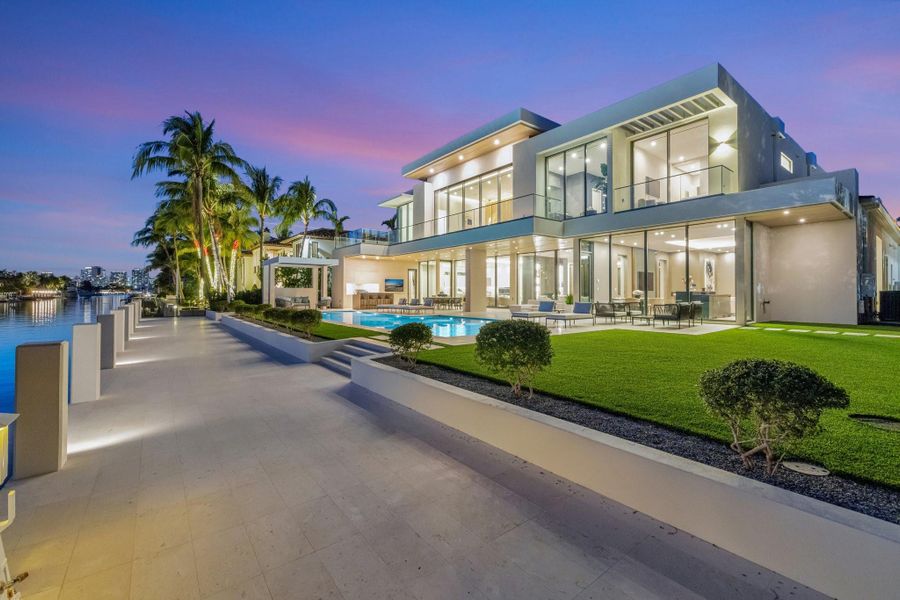 Front exterior of a new home in , Fort Lauderdale, FL, highlighting curb appeal (Image 23).