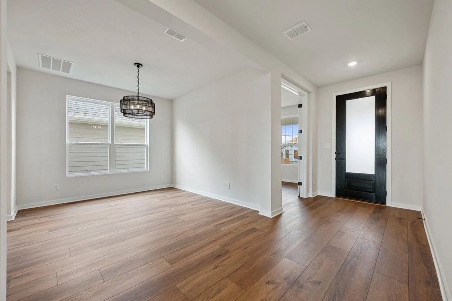 Spacious, unfurnished interior of a new home in The Trails at Carmel, Pflugerville (Image 12). Spacious, unfurnished interior of a new home in The Trails at Carmel, Pflugerville (Image 12).