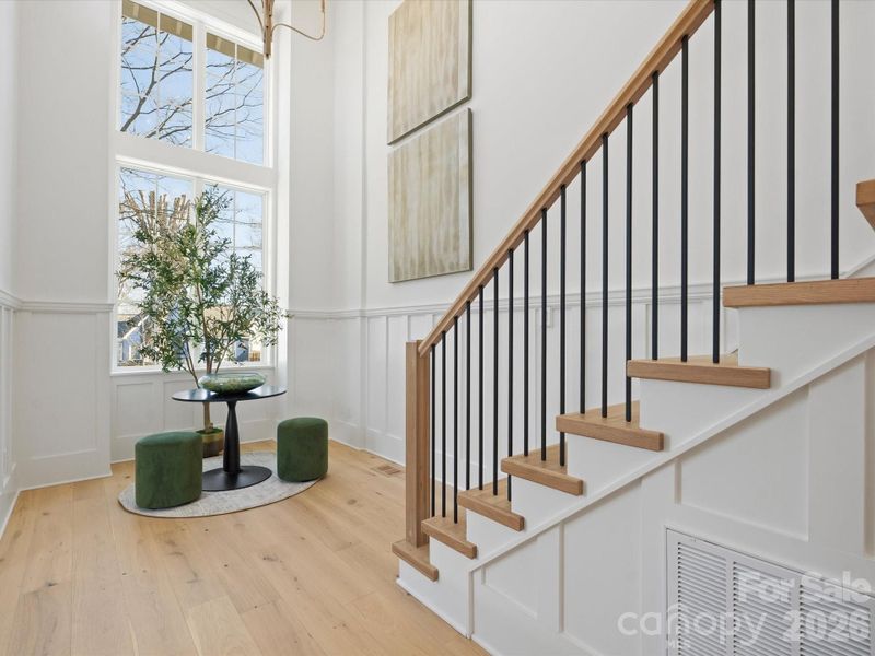 Furnished interior view inside a new home in , Charlotte (Image 13).