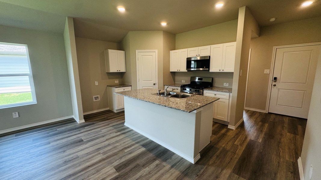 Furnished interior view inside a new home in Lonestar at Liberty Trails, Fort Worth (Image 4).