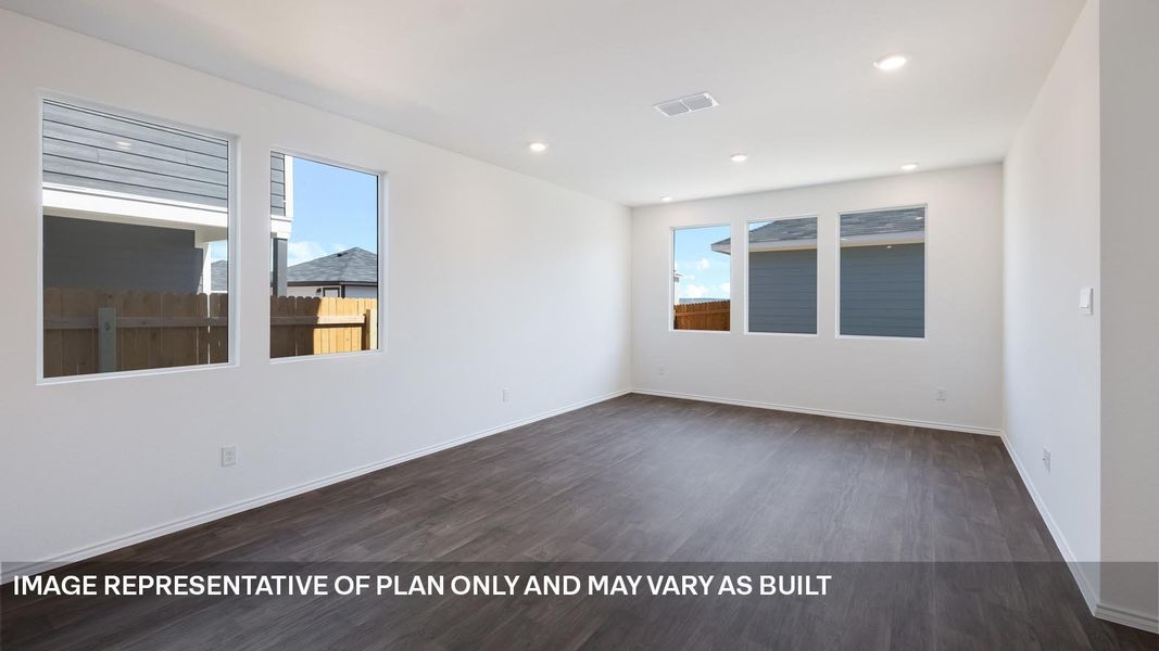 Spacious, unfurnished interior of a new home in Valverde, Bastrop (Image 12).