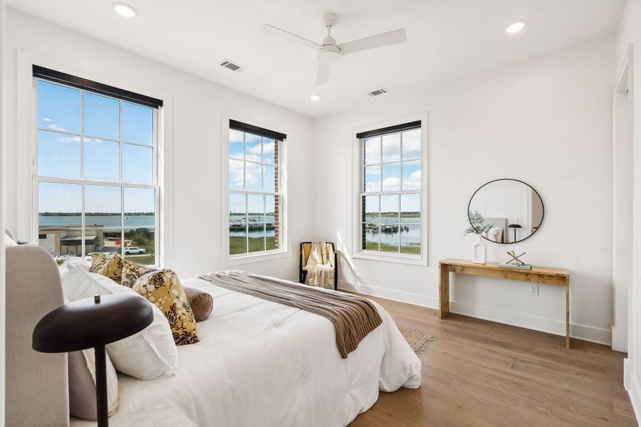 Furnished interior view inside a new home in , Charleston (Image 12).