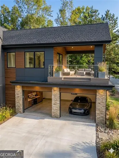 Exterior details and patio area of a home in , Fairburn (Image 3). Exterior details and patio area of a home in , Fairburn (Image 3).