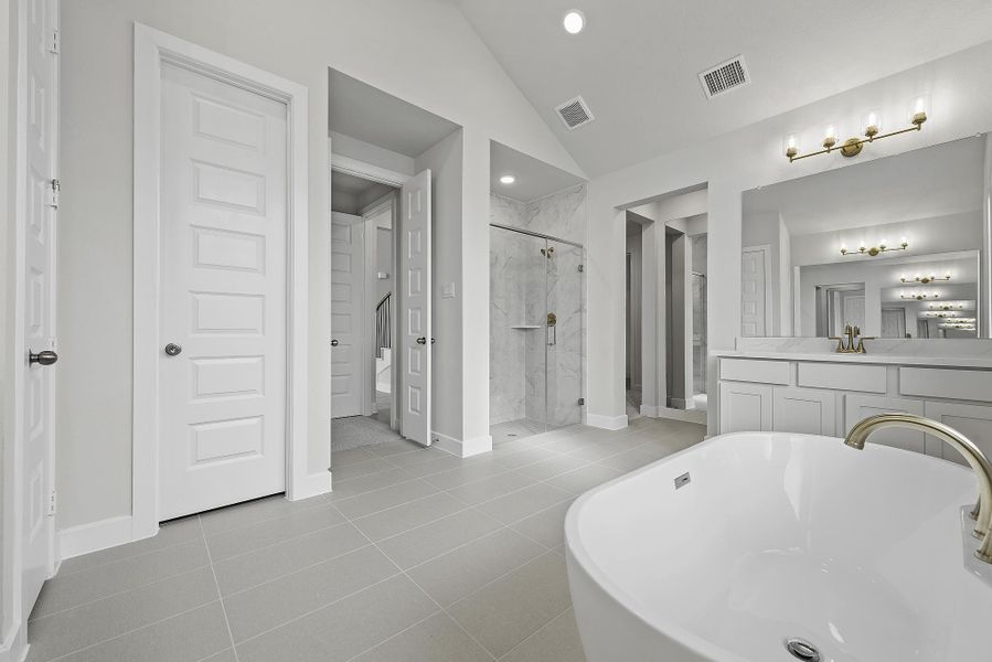Furnished interior view inside a new home in COLTON®, Todd Mission (Image 13).